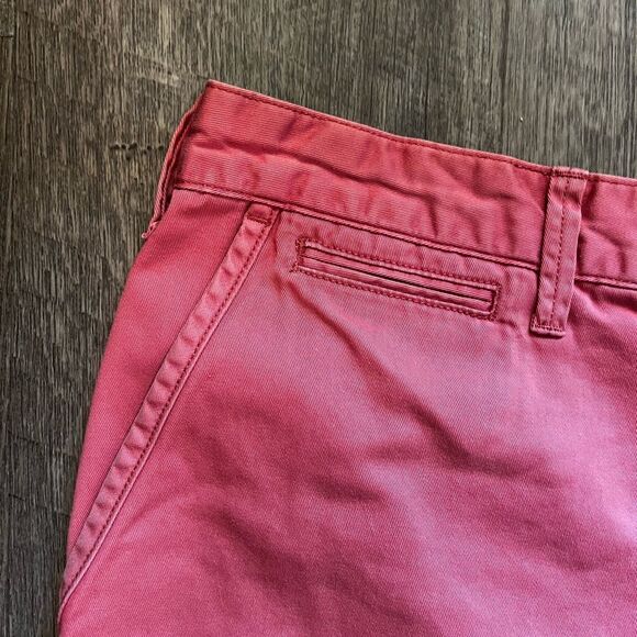 Polo Ralph Lauren Mens Relaxed Fit Cotton Coral Shorts Pockets Flat Front Sz 35 - Picture 3 of 10